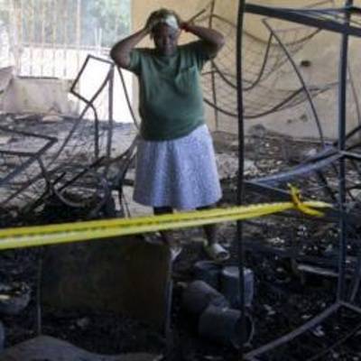 Число жертв пожара в детском доме на Гаити возросло