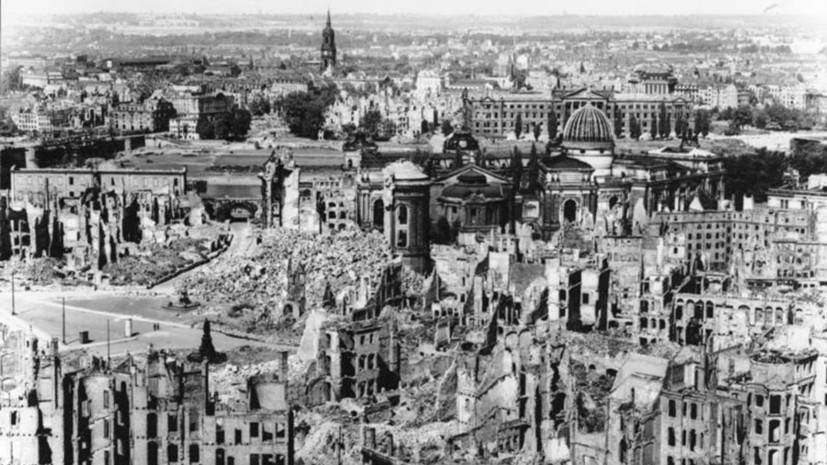 «Где враг почувствует это больше всего»: как британцы и американцы бомбили Дрезден три дня и почти уничтожили город
