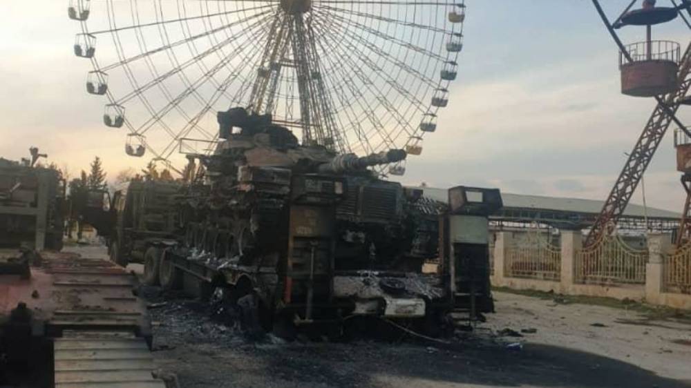 ФАН публикует фото уничтоженной в Сирии турецкой техники, переданной боевикам