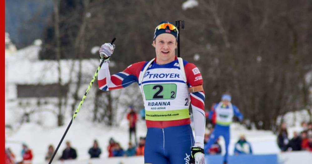 Норвежец поддержал российского биатлониста Логинова