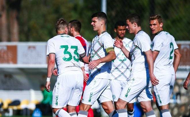 «Рубин» забил пять мячей в ворота белорусской «Славии»