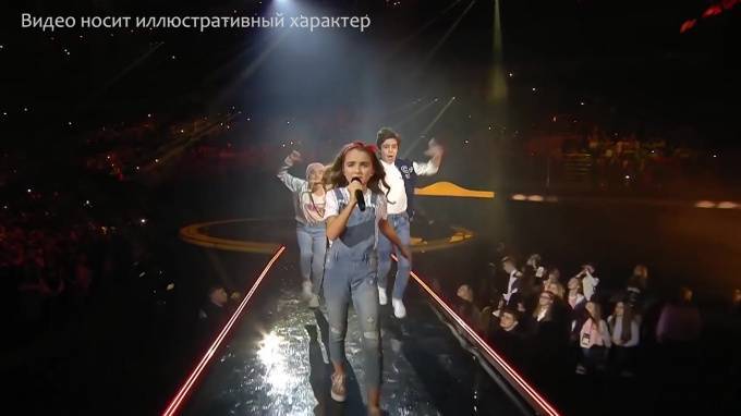Девочка спела песню "Ленинграда" на шоу "Голос.Дети"