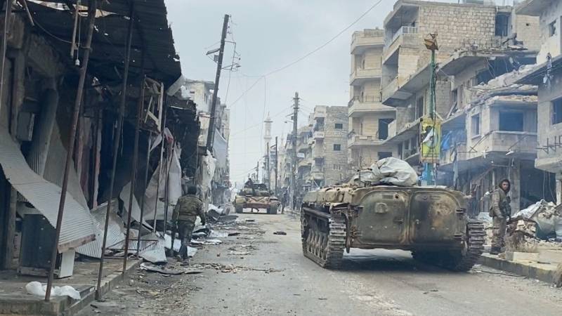 Минобороны опубликовало карту продвижения сирийской армии в Идлибе