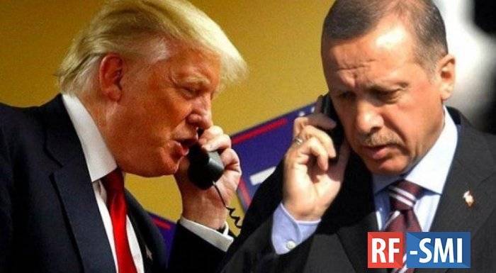 Трамп и Эрдоган обсудили по телефону ситуацию в Сирии и Ливии