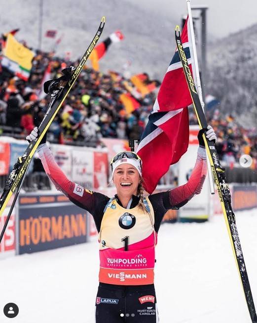 Норвежская биатлонистка считает «дерьмом» высказанное о ней мнение олимпийской чемпионки из России