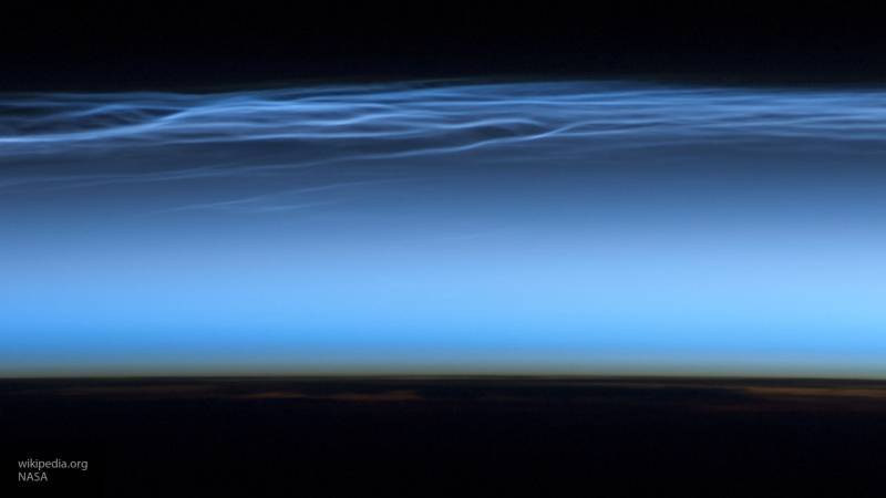 NASA показало фото самых высоких облаков