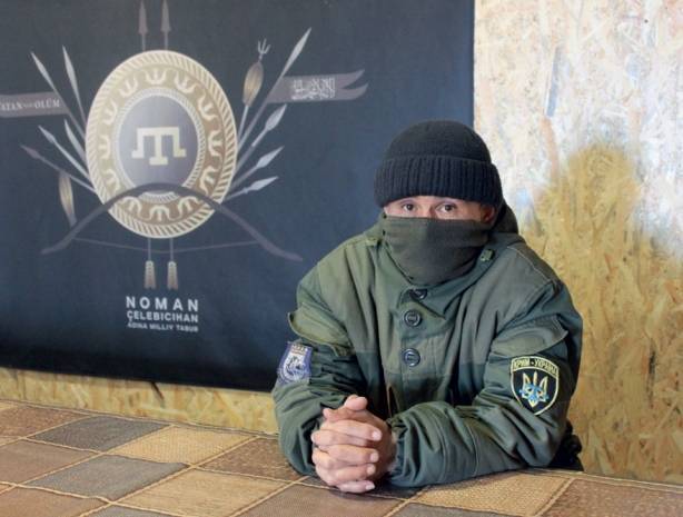 В Крыму арестован участник крымско-татарского добровольческого батальона Украины