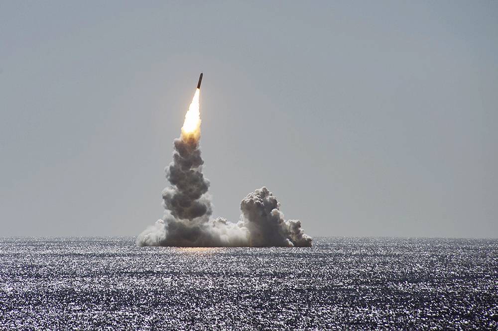 ВМС США испытали баллистическую ракету