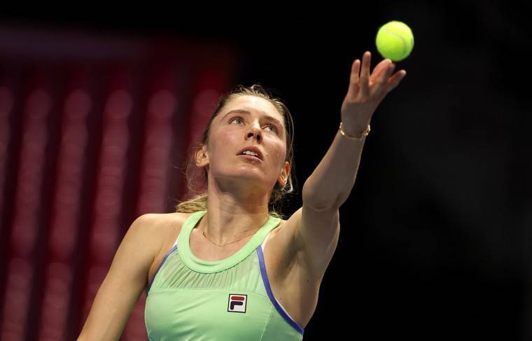 Российская теннисистка Александрова поднялась на три строчки в рейтинге WTA