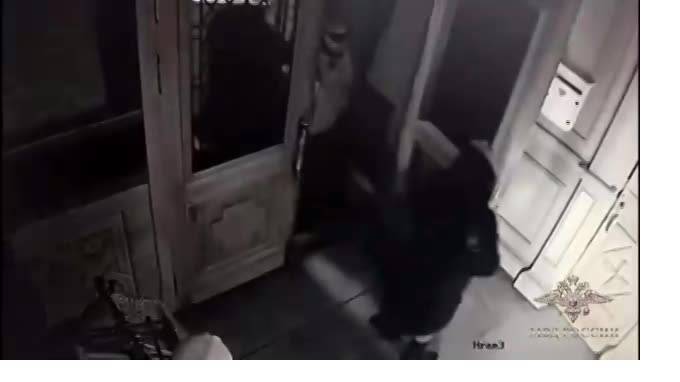 Опубликовано видео нападения в храме Москвы с камер наблюдения