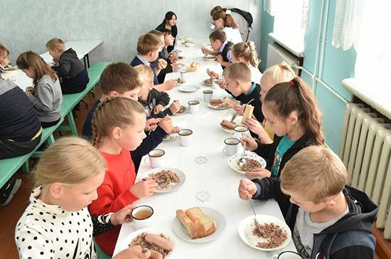 Законопроект о горячем питании школьников Госдума рассмотрит в третьем чтении