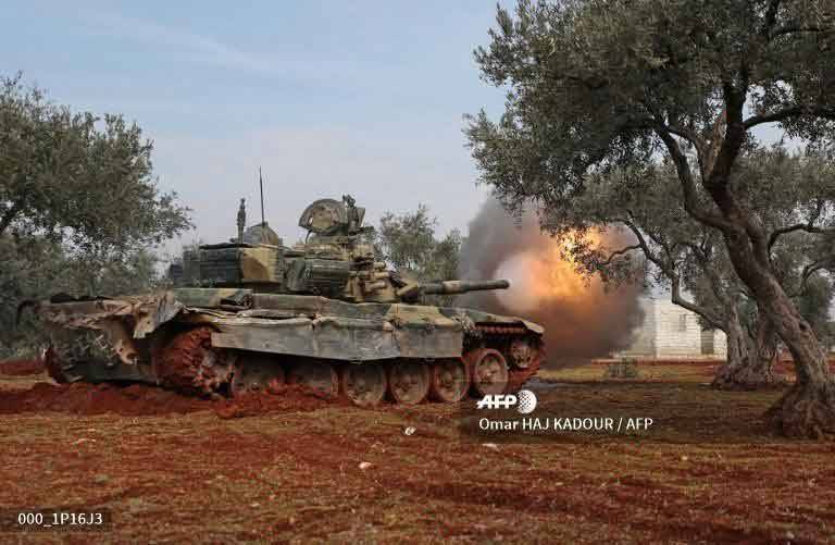 Джихадисты использовали захваченный российский танк Т-90А для контратаки на позиции ВС САР