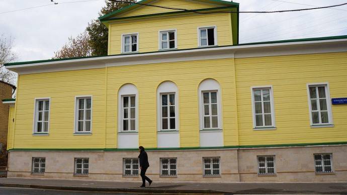 В Елоховском проезде отреставрировали особняк XIX века