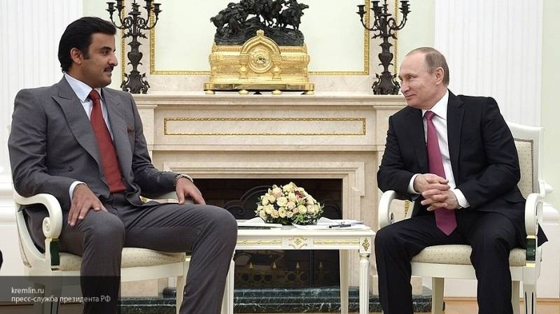 Путин ждет эмира Катара на Петербургском международном экономическом форуме