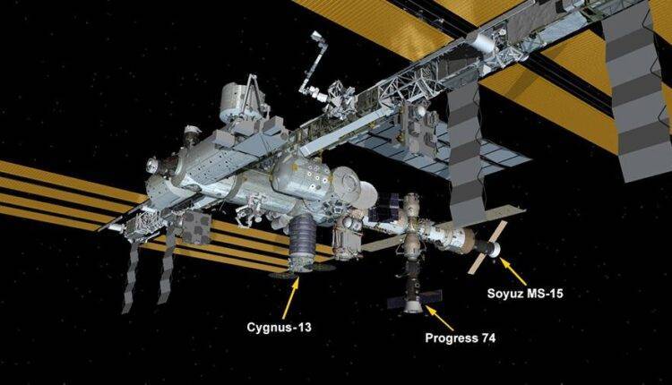 NASA сообщило о стыковке космического грузовика Cygnus с МКС
