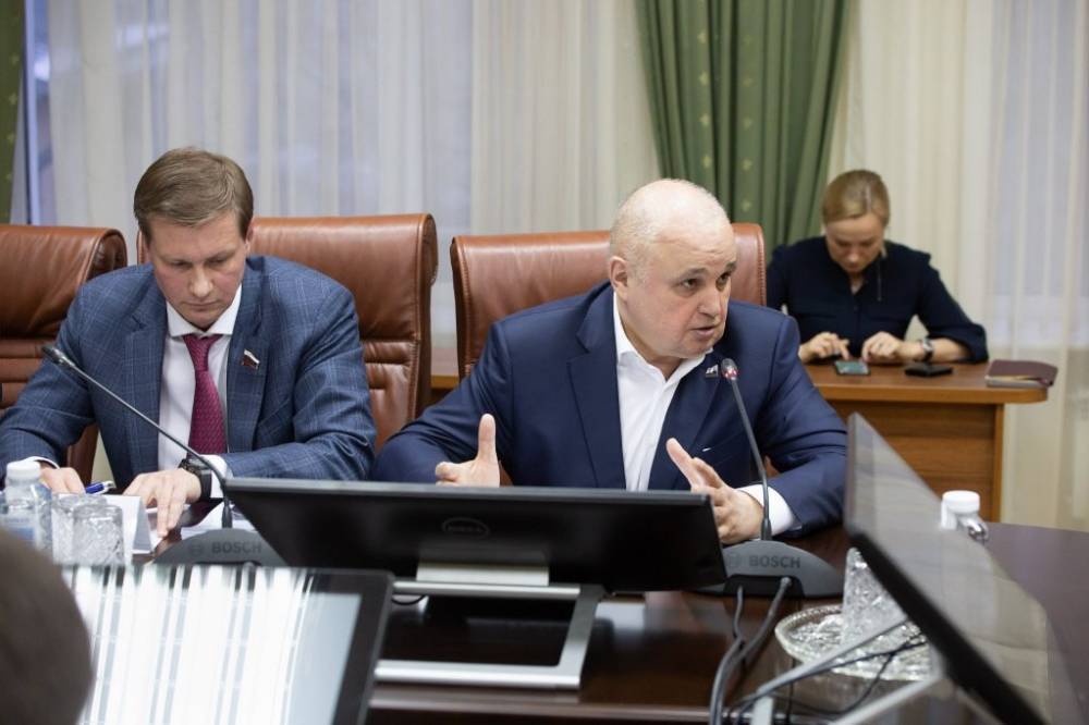 Губернатор Кузбасса встретился с министром природных ресурсов и экологии России