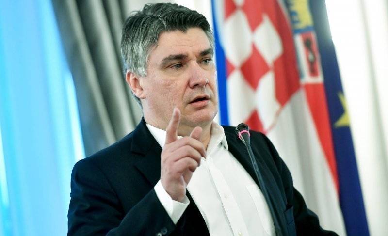 Новый президент Хорватии заявил о себе, как президент компромисса