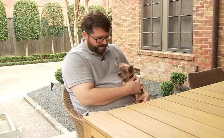 В Сети появилось трогательное видео встречи пропавшей 14 лет назад собаки и её хозяина