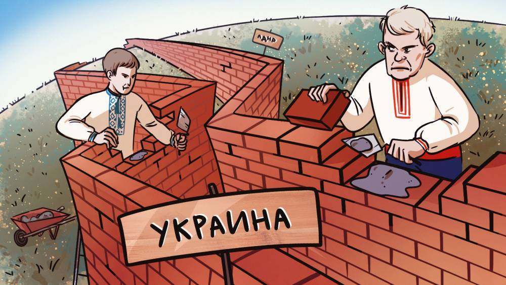 Украинский генерал Романенко предложил отгородиться от Донбасса стеной
