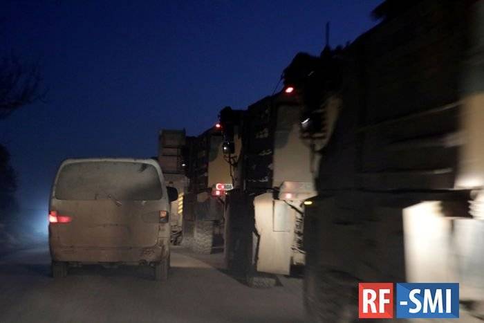Турецкая армия начала покидать позиции на северо-востоке Сирии