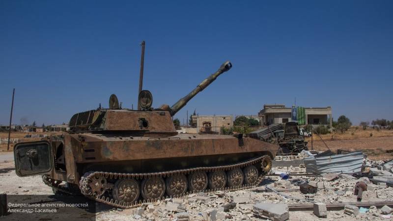Протурецкие силы нанесли удар по позициям курдских боевиков в районе Абу-Расин