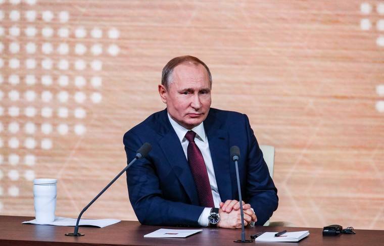 Песков: Путин в собственном темпе работы как рыба в воде