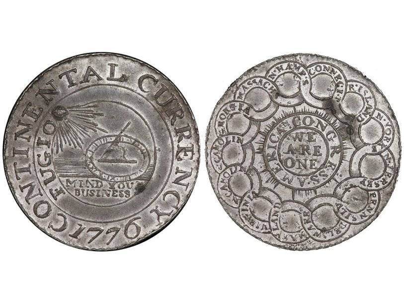 Редкая монета, отчеканенная на заре истории США, куплена на блошином рынке во Франции