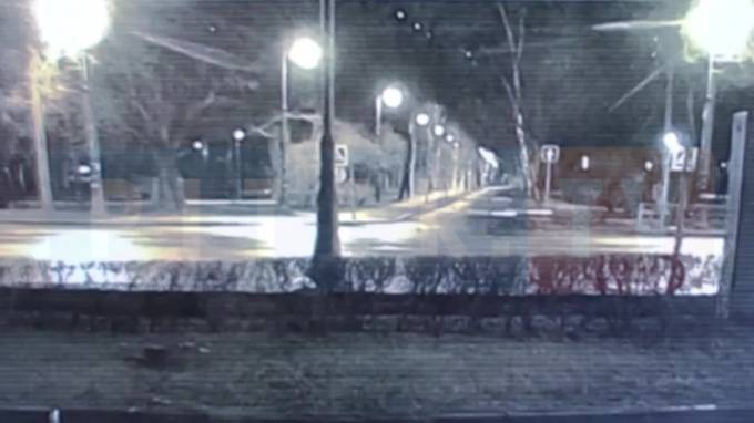 Момент ночного ДТП на Петроградской стороне попал на видео
