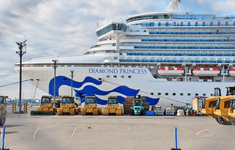 Коронавирус диагностирован ещё 13 пассажирам лайнера Diamond Princess