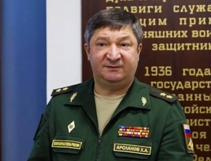 Суд признал законным арест замначальника Генштаба Арсланова