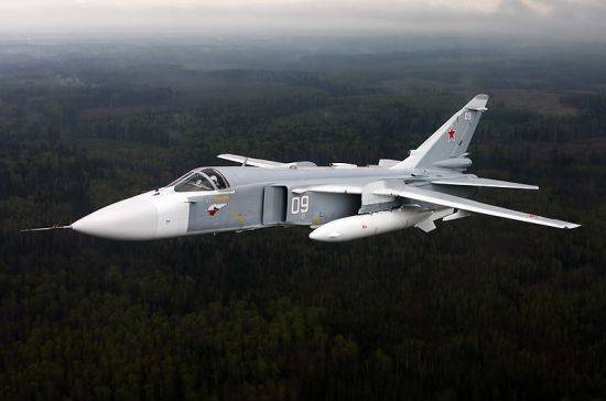 СМИ: боевики пытались сбить российский Су-24 в Сирии