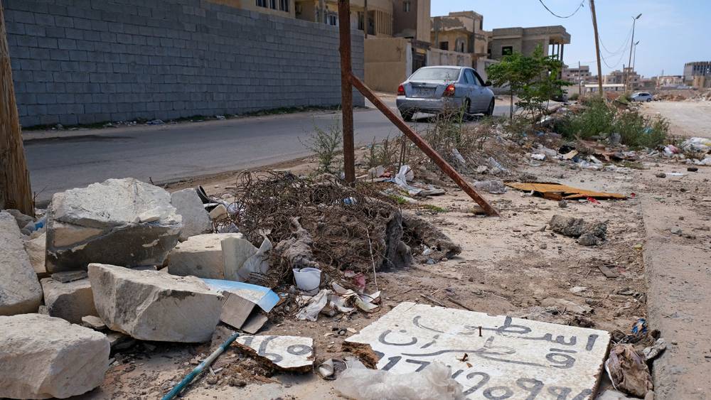 Ракетный снаряд попал в газовое хранилище на территории Ливии