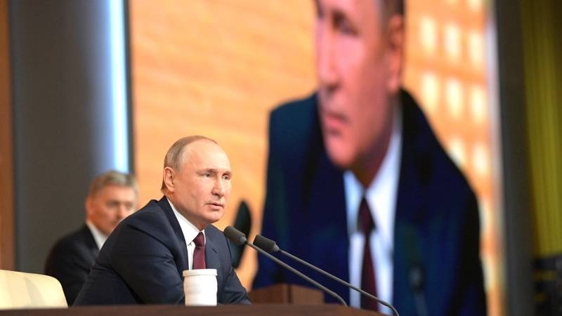 Путин надеется на улучшение отношений России и Украины