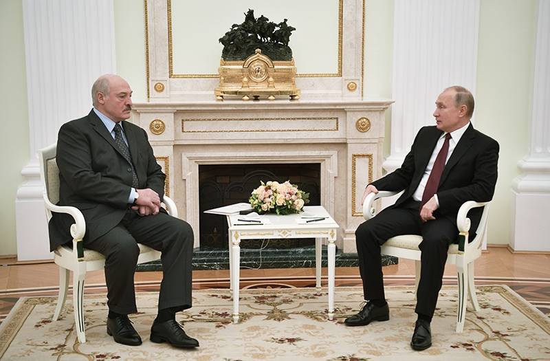 Путин обсудил с Лукашенко крупные совместные проекты
