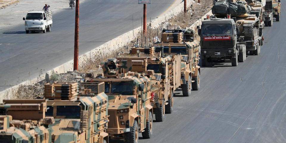 Россия зафиксировала в Сирии большие турецкие военные колонны