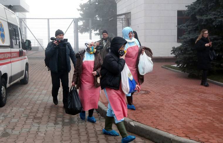 Эвакуированная из Китая украинка пожаловалась на условия карантина