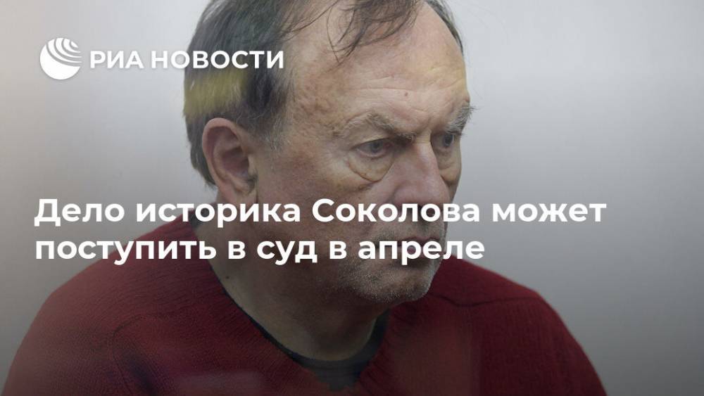Дело историка Соколова может поступить в суд в апреле