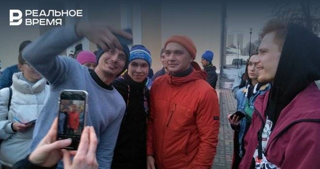 В Казани на пробежку с рэпером Влади пришли более 50 человек