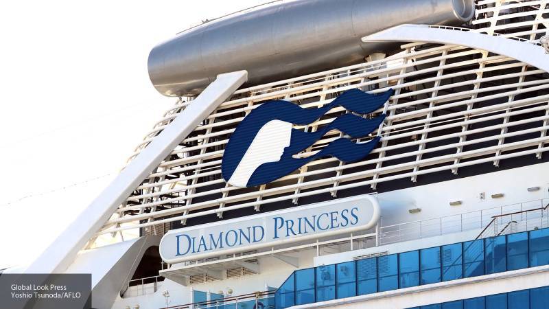 Круизный лайнер Diamond Princess отправится в плавание только в апреле