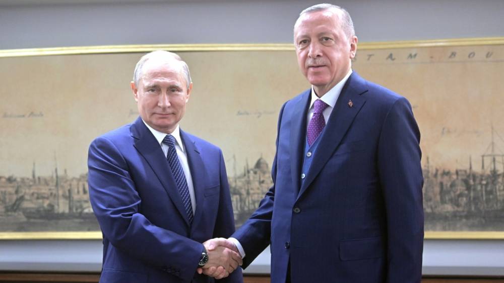 Кремль анонсировал телефонный разговор Путина и Эрдогана в пятницу