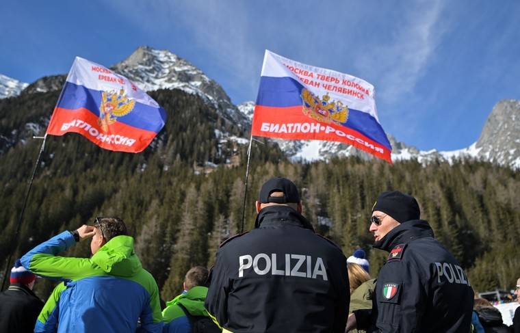Посольство РФ в Италии рассказало о результатах обысков биатлонистов
