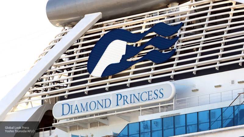 Россияне эвакуированы с лайнера Diamond Princess в Японии