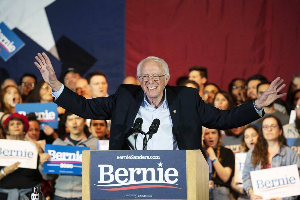 Берни Сандерс выиграл кокусы Демократической партии в Неваде