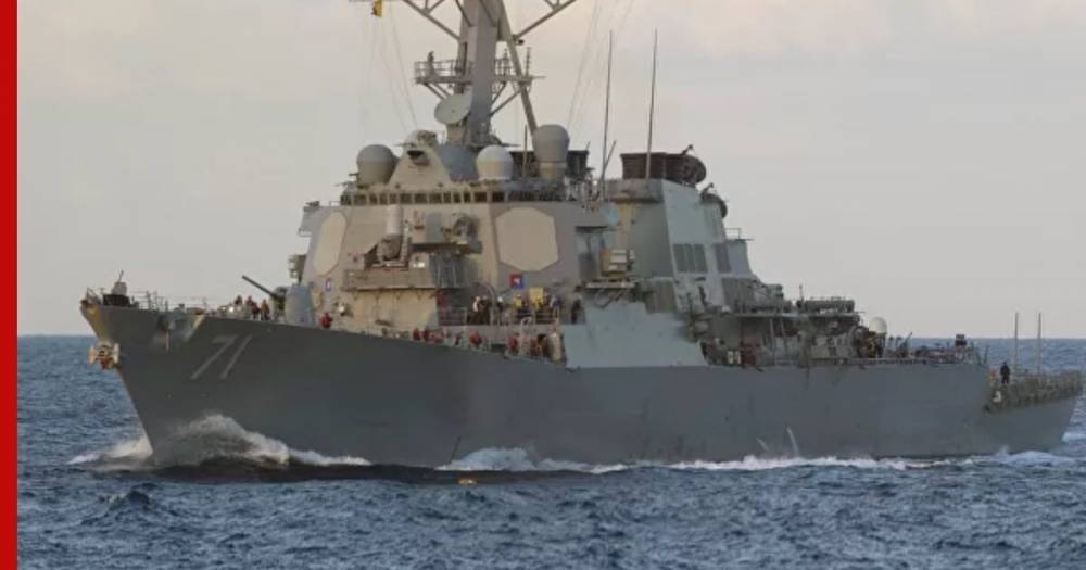 В Черное море зашел американский эсминец «Росс»
