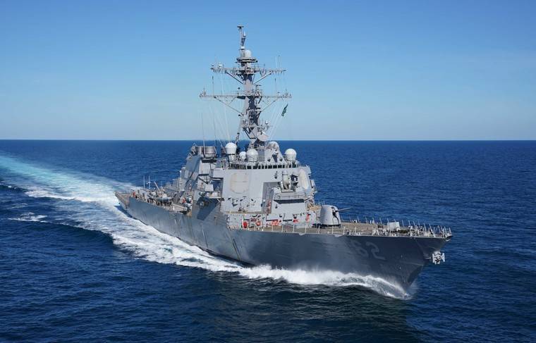 ВМС США пояснили заход эсминца в Чёрное море