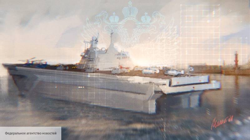 В Крыму планируют построить два вертолетоносца для ВМФ России
