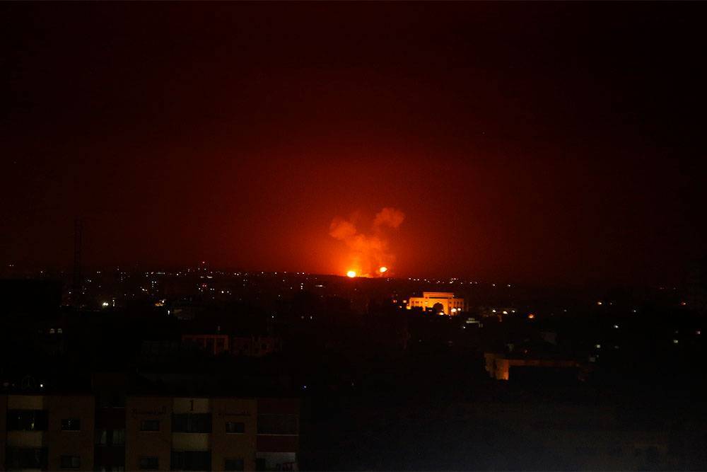 Армия Израиля нанесла ракетные удары по сектору Газа и Сирии - rtvi.com - Сирия - Дамаск - Израиль - Сана - Иерусалим