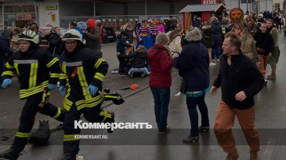 Прокуратура Германии не рассматривает версию теракта после наезда автомобиля на толпу