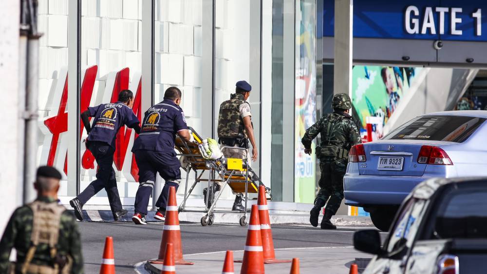 Около 10 человек пострадали при взрыве в Таиланде