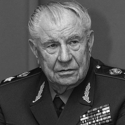 Умер маршал Советского Союза Дмитрий Язов
